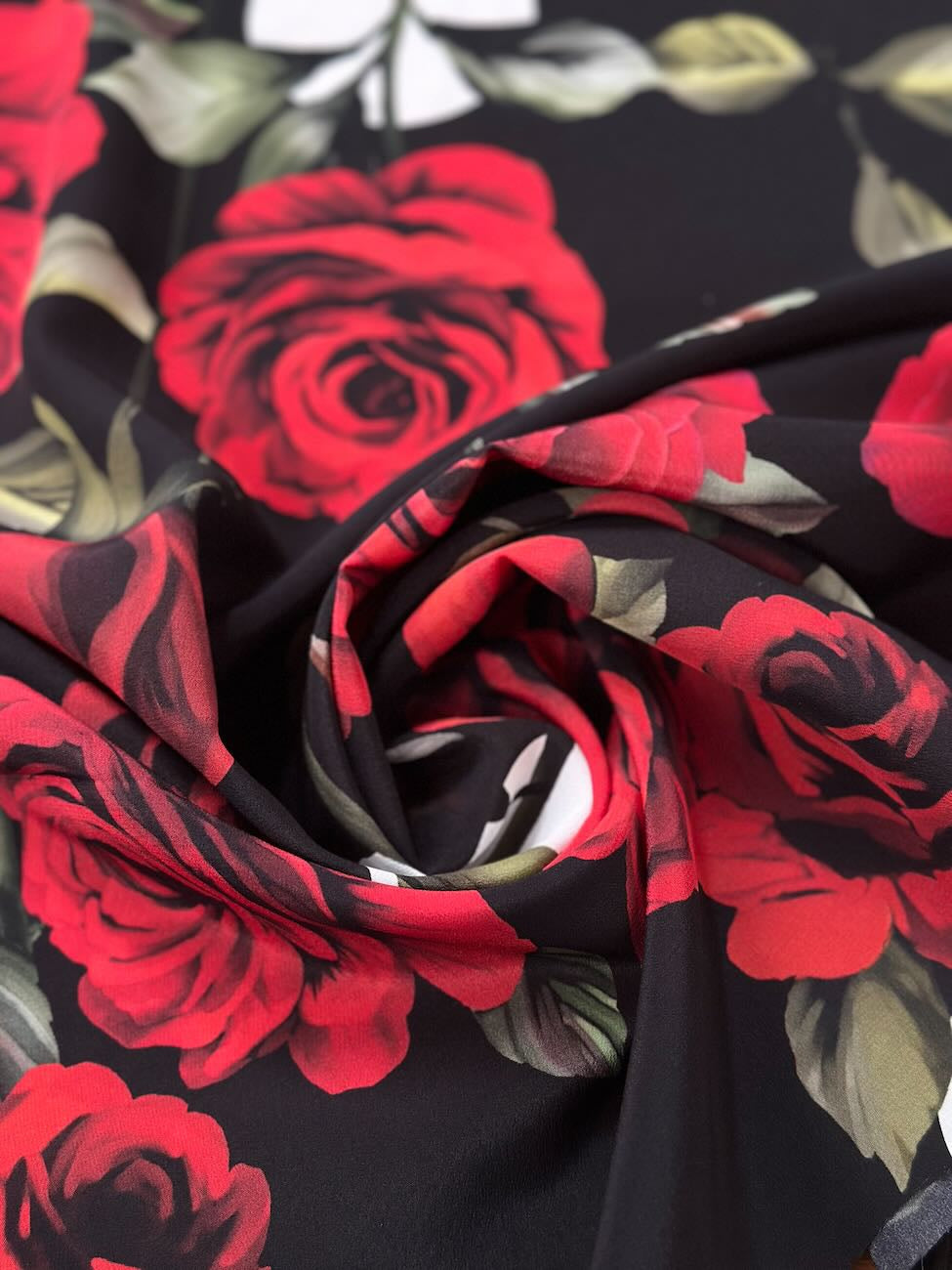 Crepe de Chine in Pura Seta