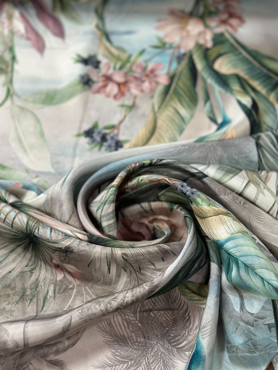 Crepe de Chine in Pura Seta