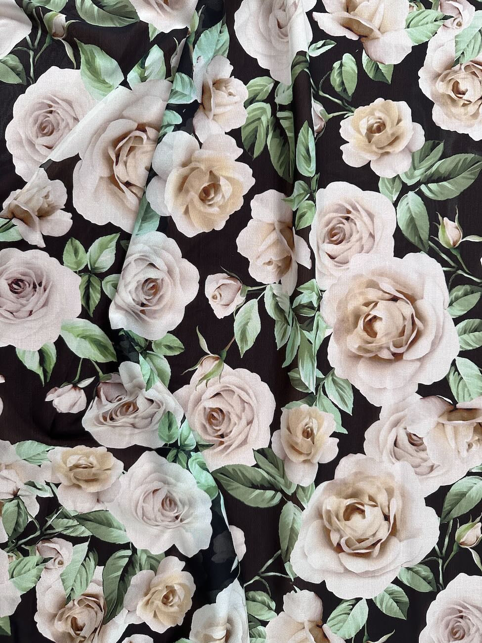 Crepe de Chine in Pura Seta