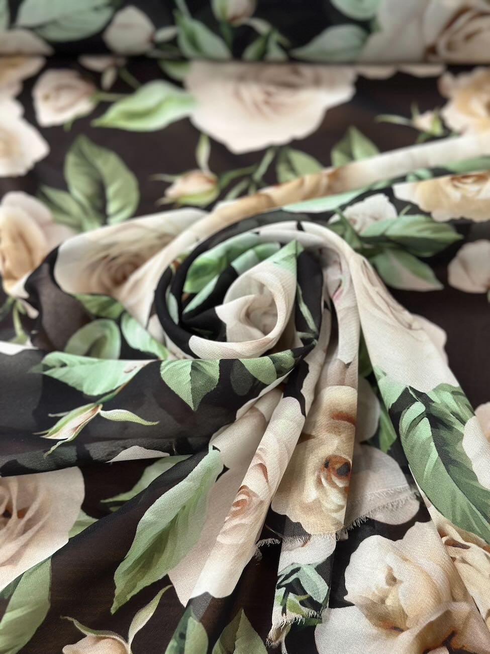 Crepe de Chine in Pura Seta
