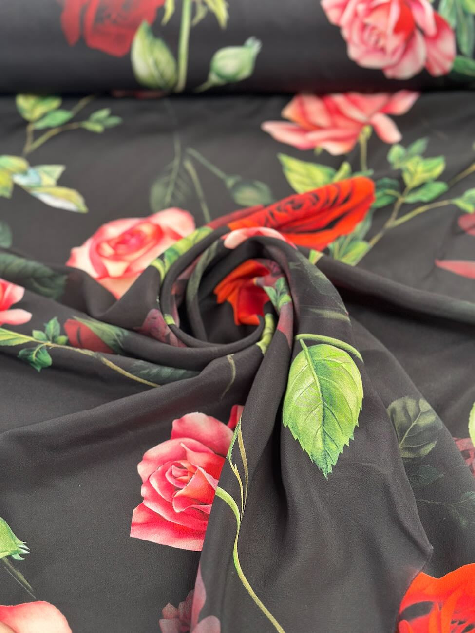 Crepe de Chine in Pura Seta