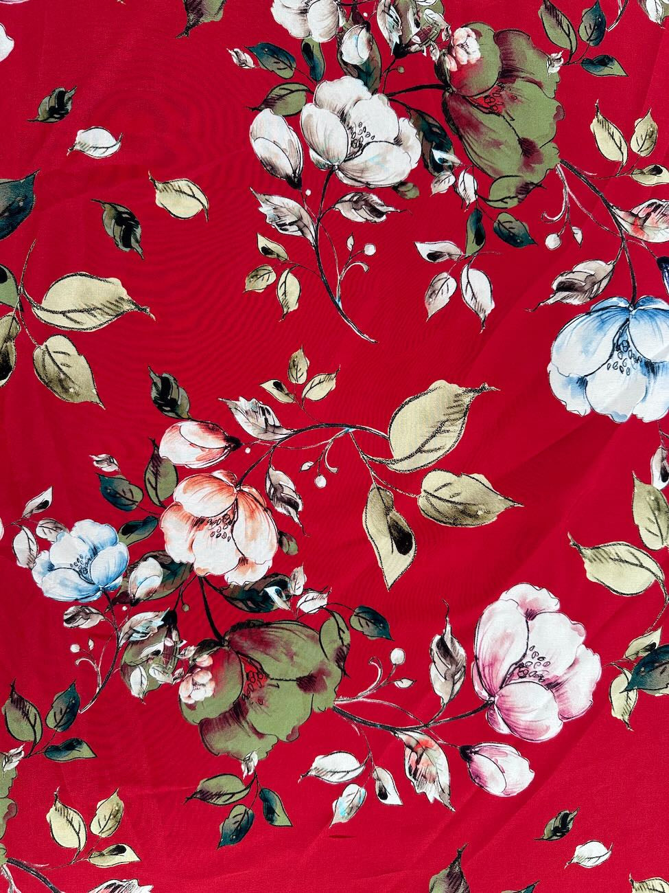 Crepe de Chine in Pura Seta