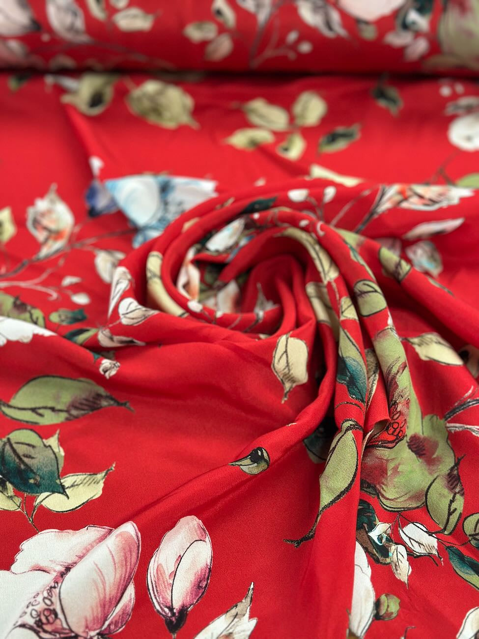 Crepe de Chine in Pura Seta
